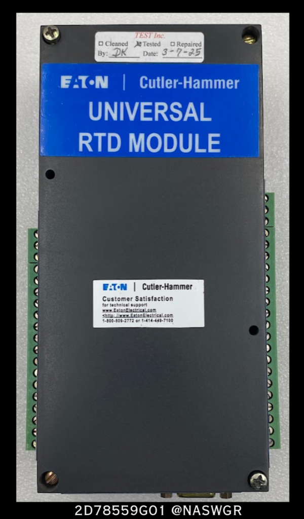 Eaton 2D78559G01 Universal RTD Module