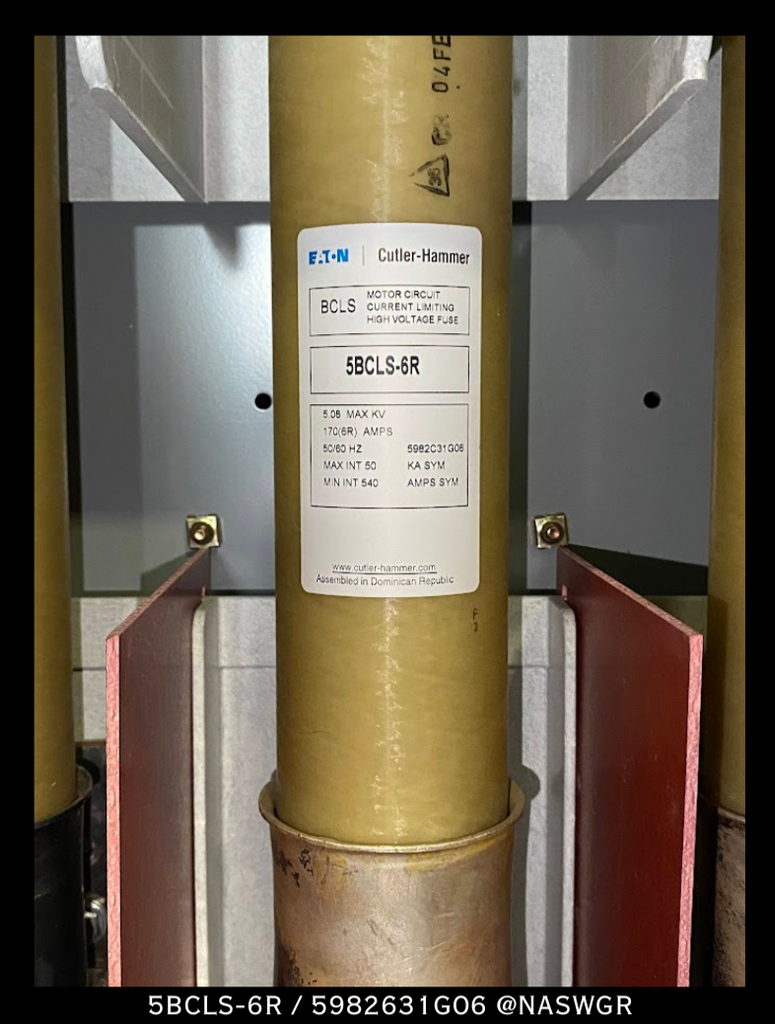 Eaton 5BCLS6R, 5982C31G06 Fuse 170(6R) Amp — North American