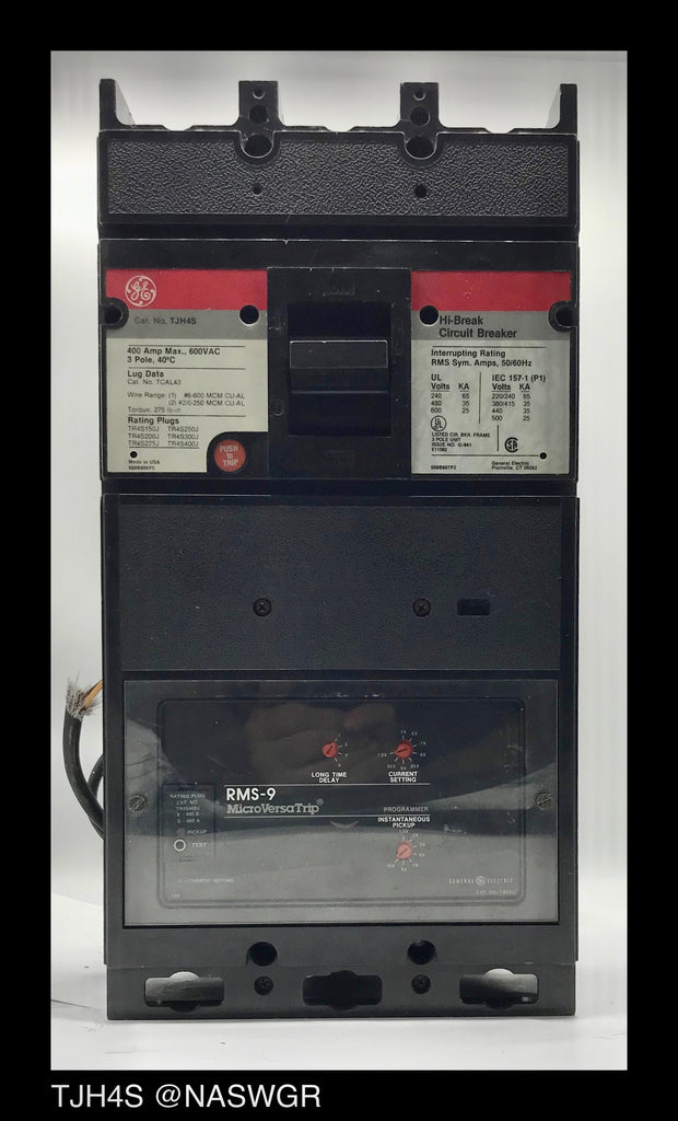 General Electric TJH4S Molded Case Circuit Breaker - 400 Amp