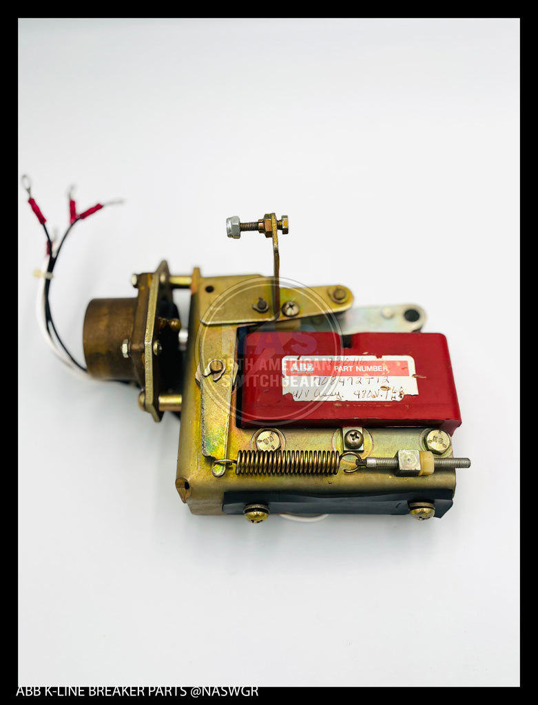 ABB K225, K600-K800, K1600, K2000, K600S/K800S, K1600S, K2000S, K-Don 600/800, K-Don 1600, K-Don 600S/800S, K-Don 1600S Undervoltage Trip Device-Inst 360/480AC - P/N: 708472T04