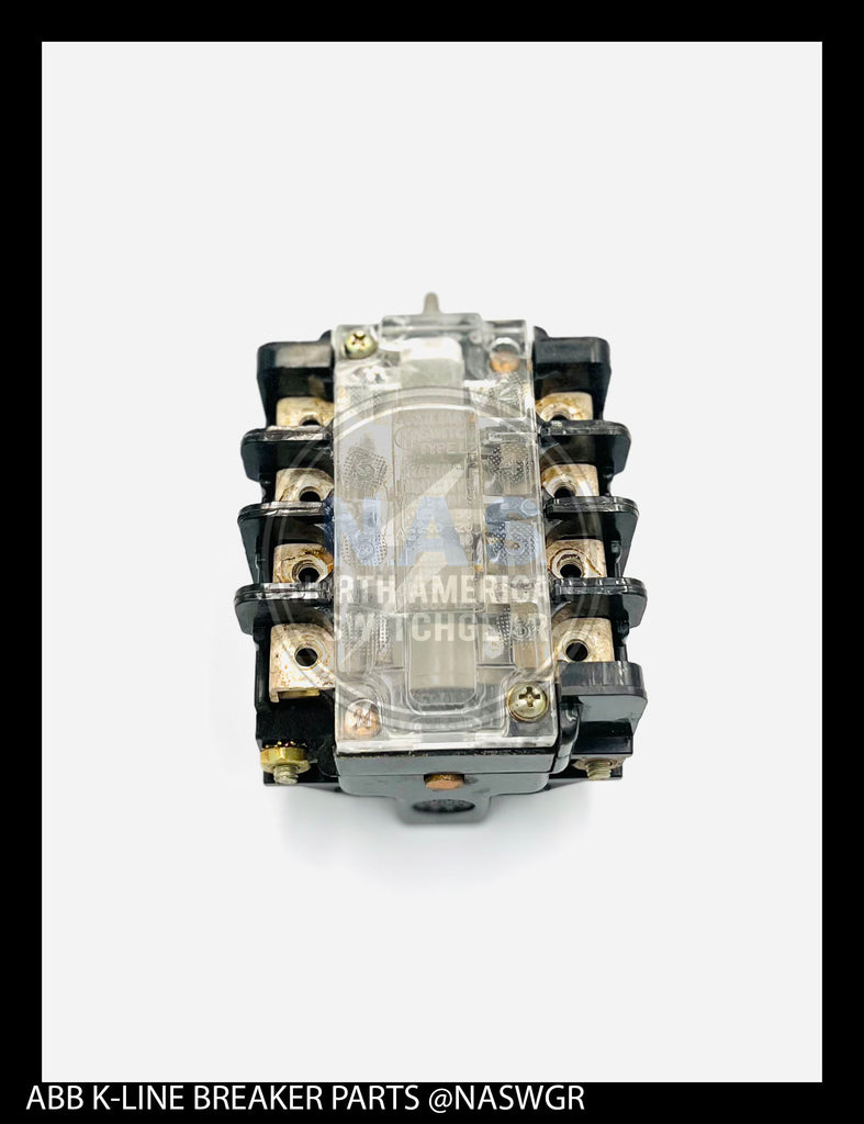 ABB K225, K600-K800, K1600, K2000, K600S/K800S, K1600S, K2000S, K-Don 600/800, K-Don 1600, K-Don 600S/800S, K-Don 1600S Auxiliary Switch- 4 Contact - P/N: 700034K01