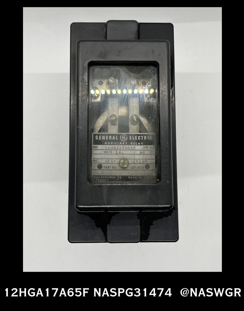 12HGA17A65F ~ GE 12HGA17A65F HGA AUXILIARY RELAY