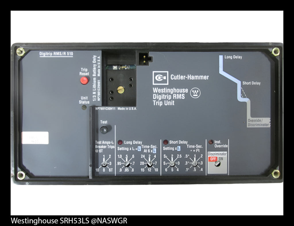 Westinghouse Digitrip RMS/R510 SRH53LS (B)