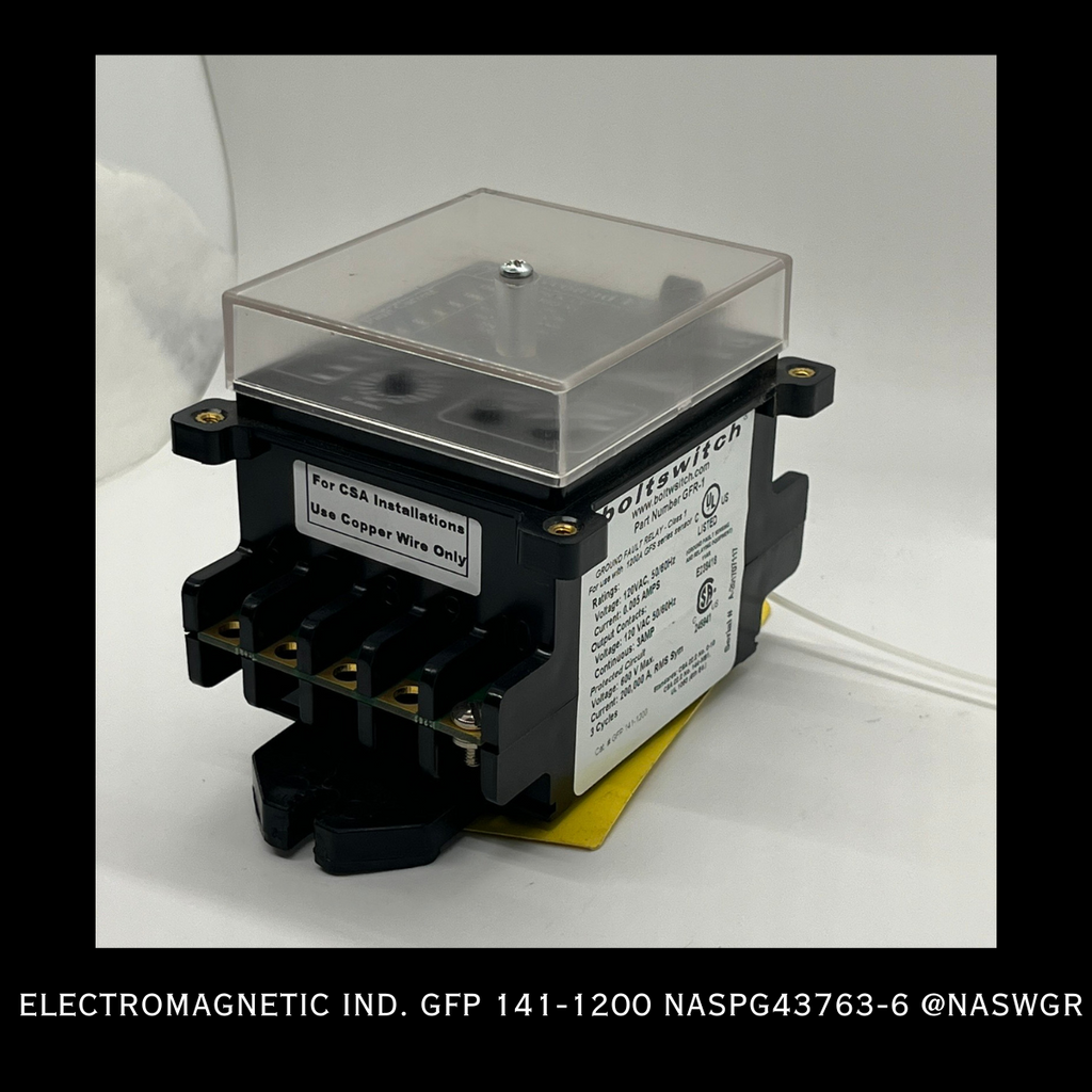 GFP 1411200 Ind. Ground Fault Relay — North American