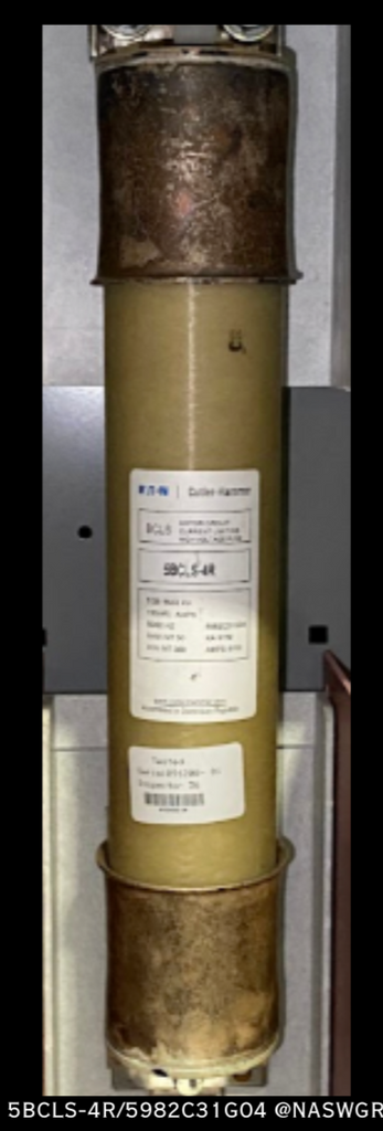 Eaton 5BCLS-4R, 5982C31G04 Fuse - 130(4R) Amp