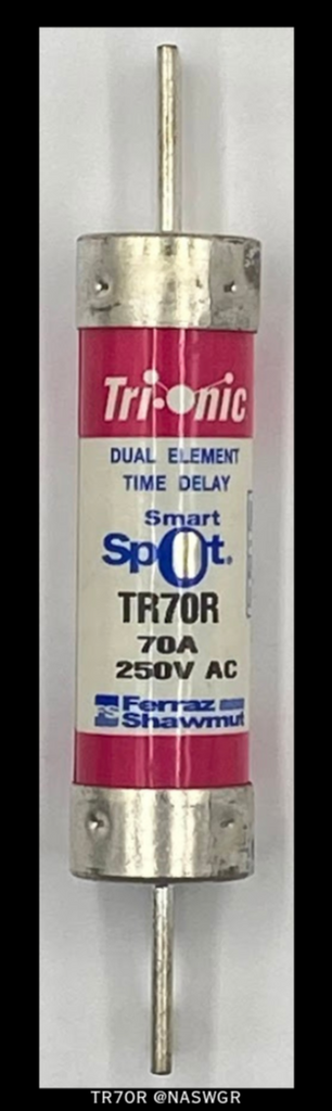 FERRAZ SHAWMUT TR70R Fuse - 70A/ 250V - Unused