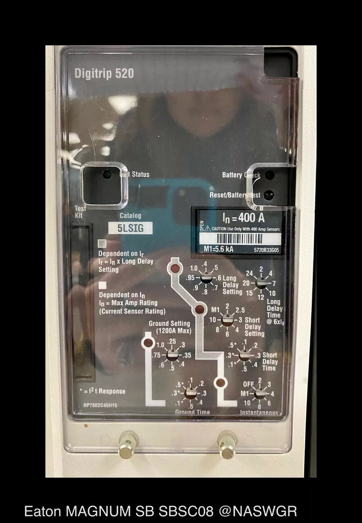 Eaton Magnum SB SBSC08 Circuit Breaker (E/O,D/O) 400 Amp — North