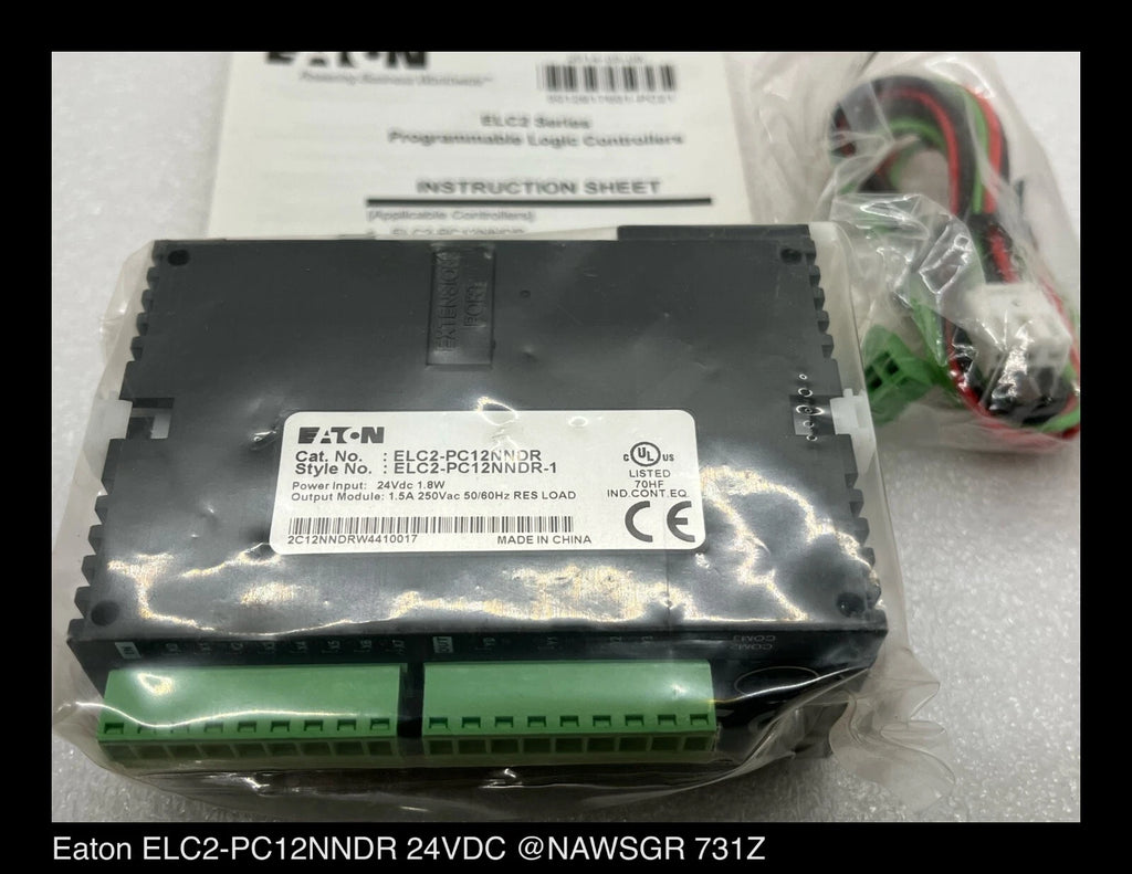Eaton ELC-PB14NNDR PLC Controller Module, 8 In, 6 Out, 24VDC. 3D-29 - Foto 9