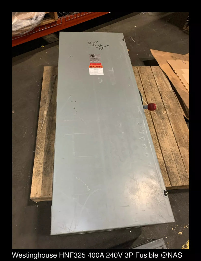 Westinghouse HFN325 Heavy Duty Safety Switch - 400A/240v/N1