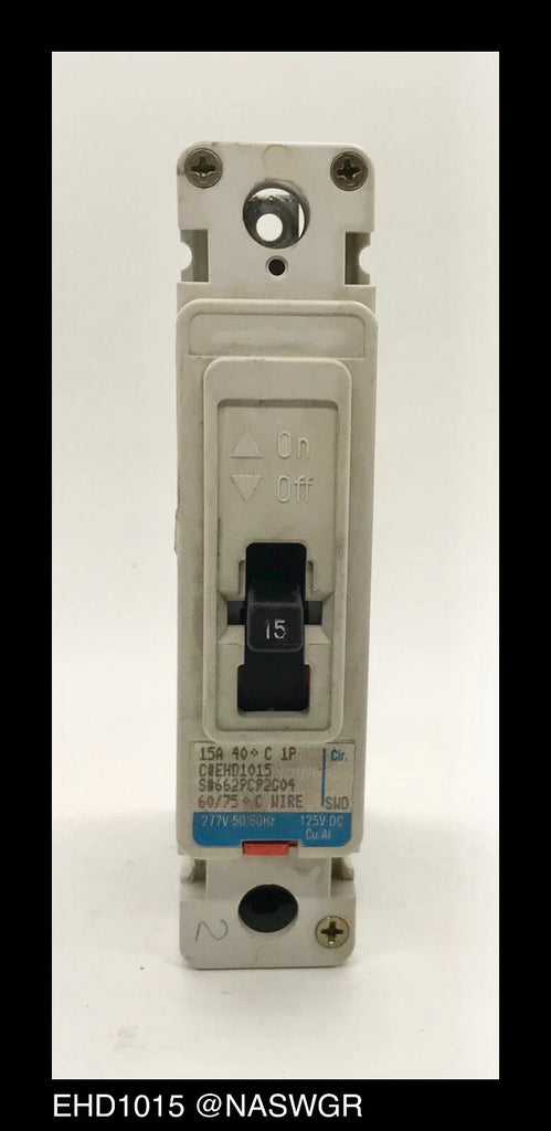 Westinghouse EHD1015 Molded Case Circuit Breaker - 15 Amp