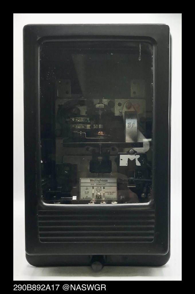 Westinghouse CA, 290B892A17 Percentage Differential Relay - 5 Amp, 10%