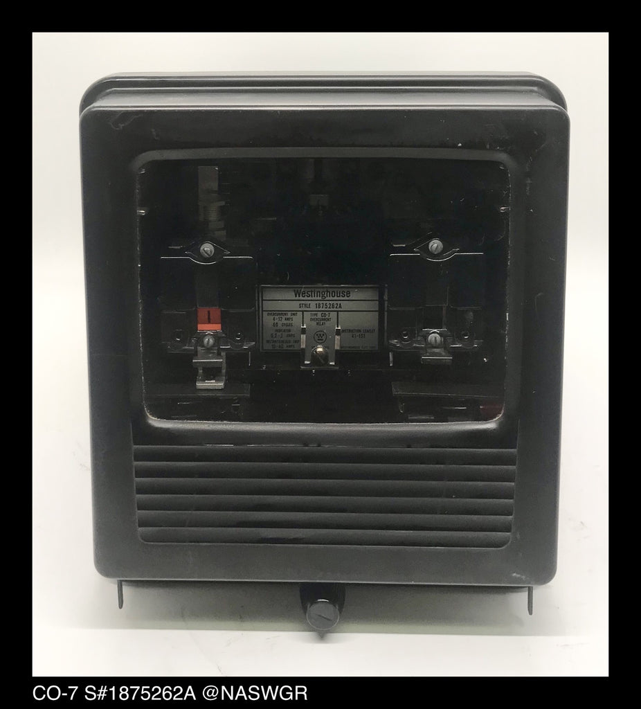 Westinghouse CO-7, 1875262A Overcurrent Relay - 4/12 Amp