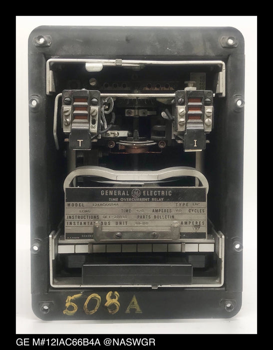 GE 12IAC66B4A Overcurrent Relay - 4/8 Amp