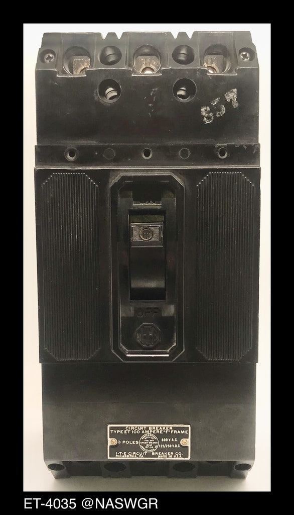 ITE ET4035 Molded Case Circuit Breaker 50 Amp — North American Switchgear Store