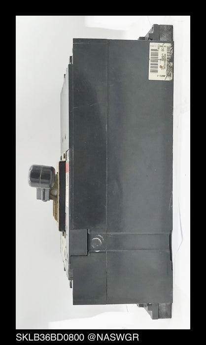 GE Spectra RMS SKLB36BD0800 Circuit Breaker ~ 600 Amp