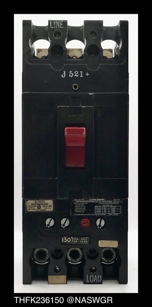 General Electric THFK236150 Molded Case Circuit Breaker - 150 Amp