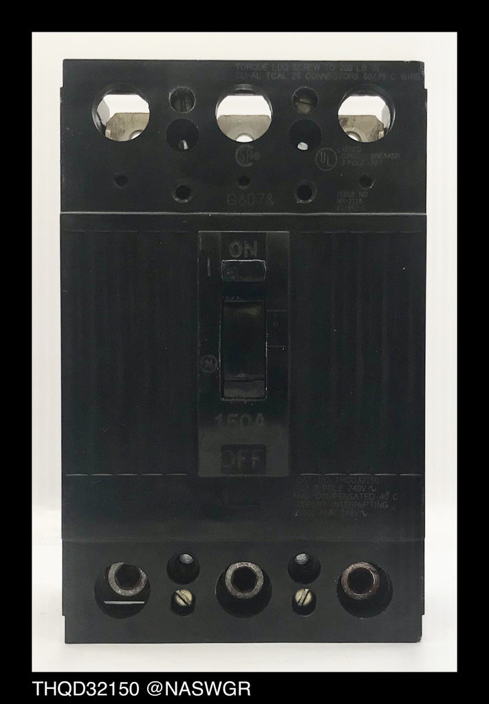 General Electric THQD32150 Molded Case Circuit Breaker 150 Amp