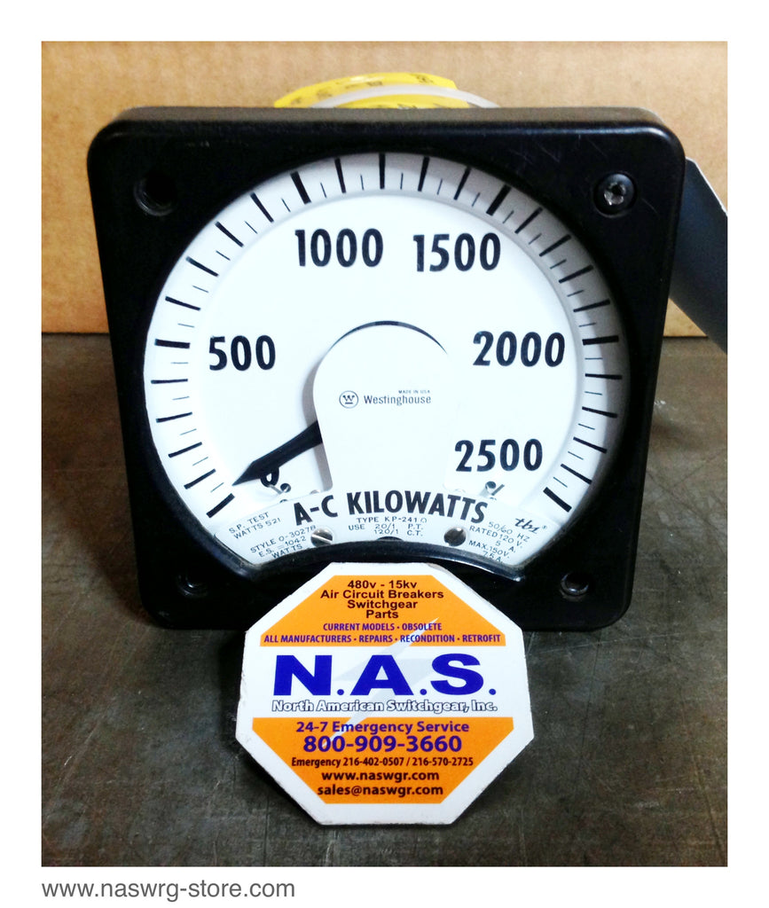 Westinghouse 0-30278 A-C Kilowatts Meter
