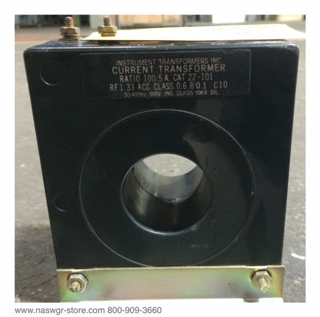 22-101 ~ Instrumental Transformers 22-101 CT ~ 100:5 Amps