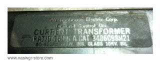 3486C98H21 , Current Transformer , Ratio: 150:5 , PN: 3486C98H21