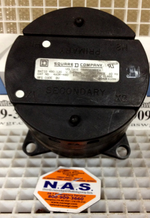 Square D 460R-480 Under Voltage Transformer