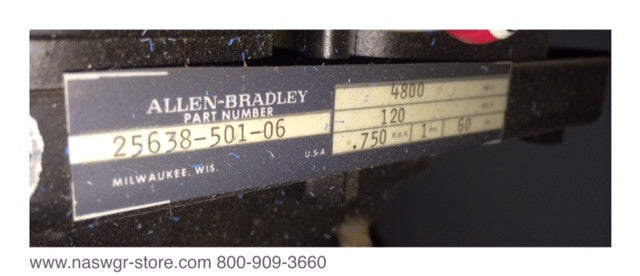 25638-501-06 ~ Allen Bradley 25638-501-06 Transformer