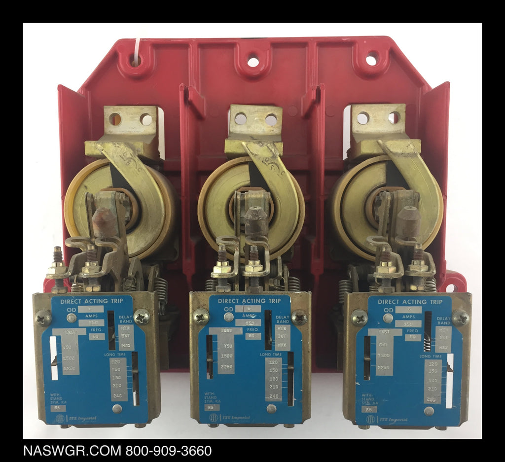 ITE 709733-T15 Red Lower Back Plate Molding ~ ITE OD6 Trips