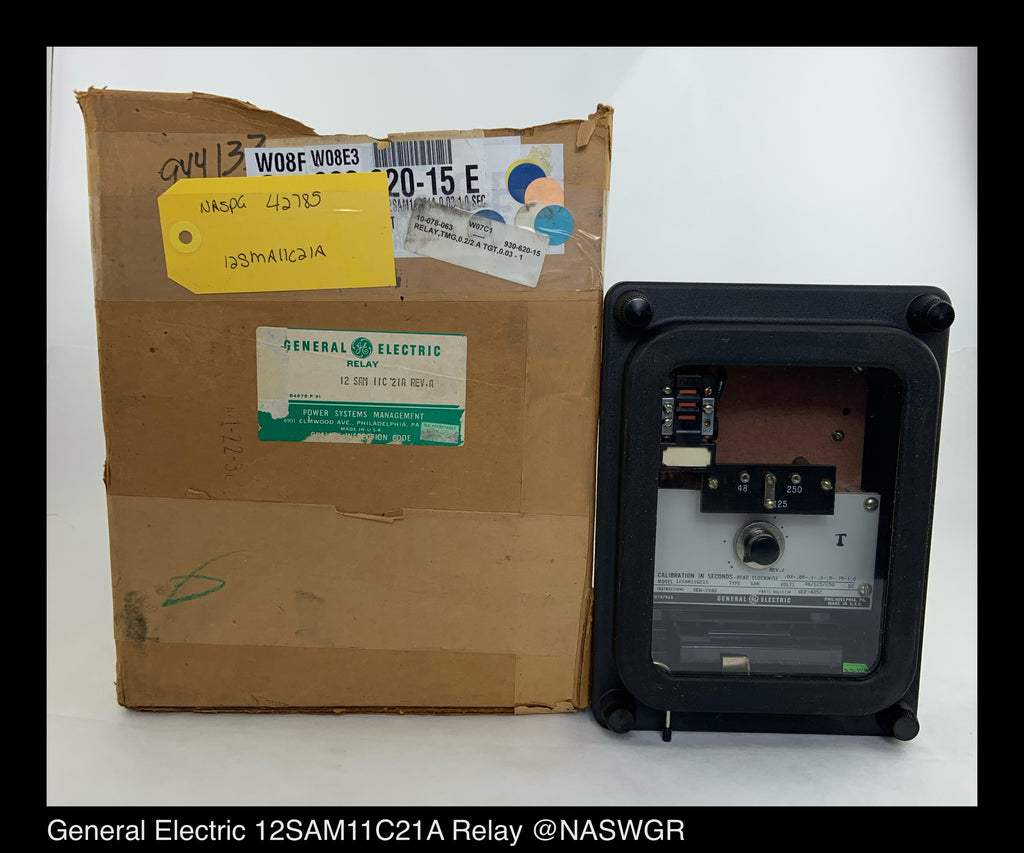 General Electric 12SAM11C21A Relay — North American Switchgear Store