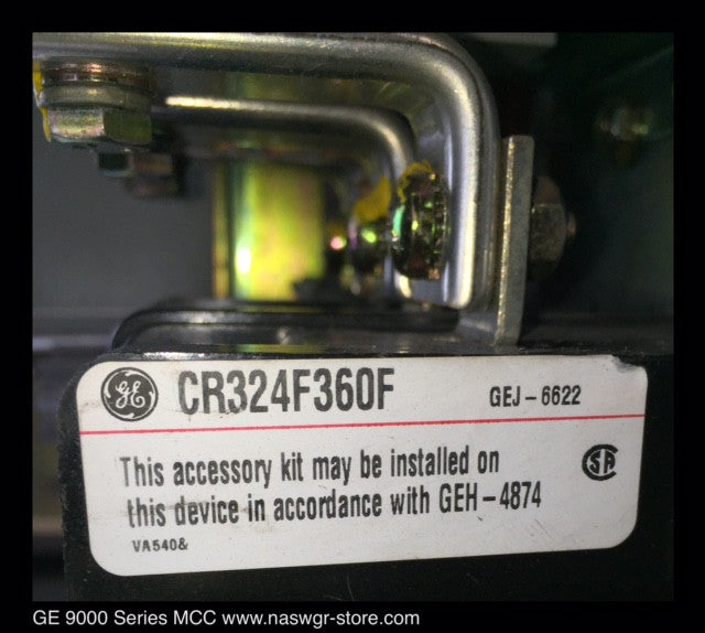GE E9000 SIZE 4 COMBINATION ~ GE 9000 SERIES BREAKER STYLE COMBINATION MCC BUCKETS 30"