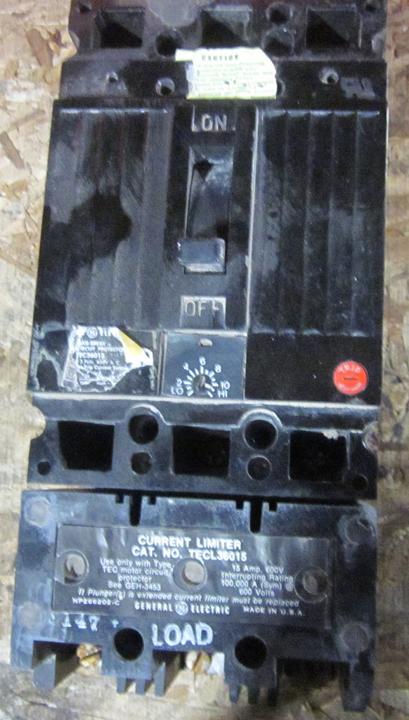 General Electric TECL36015 Molded Case Circuit Breaker - 15 Amp