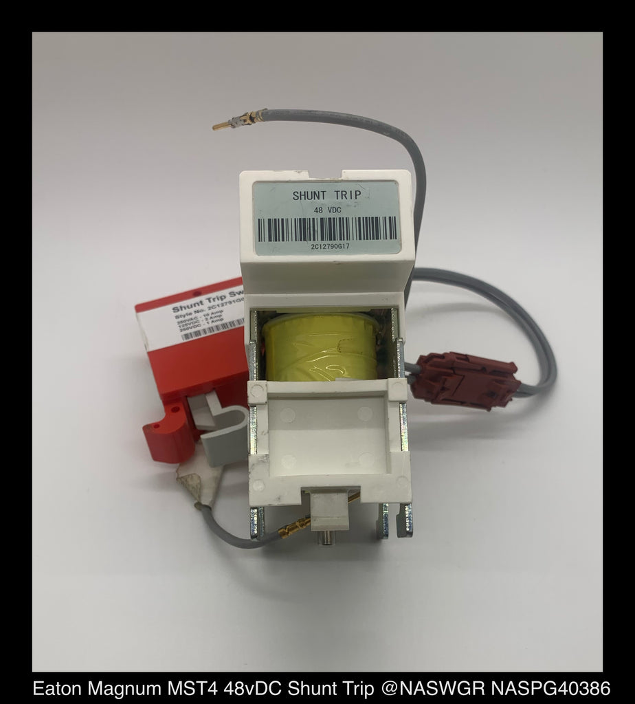 Eaton Magnum MST4, 2C12790G17 Shunt Trip - 48vDC