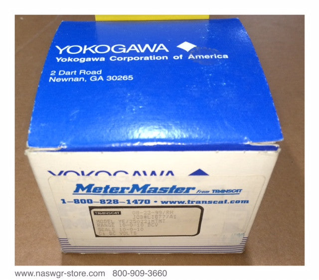 YE/250221MTMT ~ Unused Surplus in Box YOKOGAWA YE/250221MTMT D-C Meter