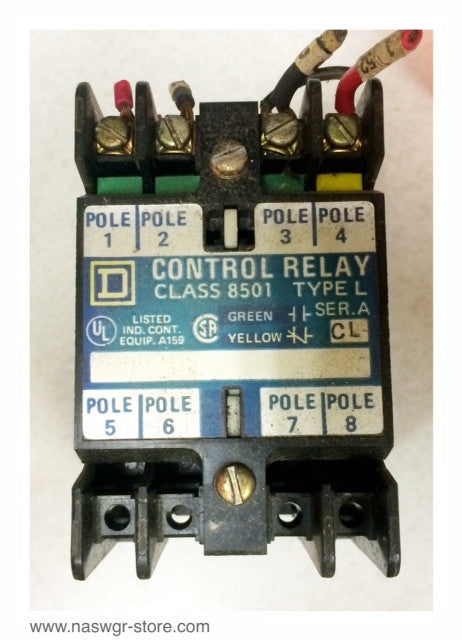 Square D L0-40 Control Relay