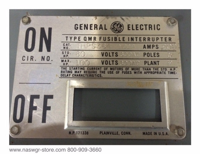 THPS364 ~ GE THPS364 Fusible Switch ~  200 Amps