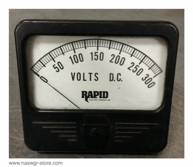 35-290 ~ Rapid Electric Company 35-290 Volts DC Meter