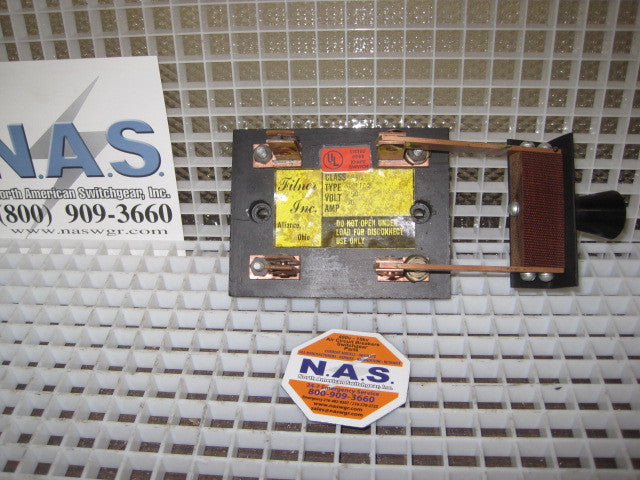 Filnor 30 Amp Knife Switch PN: A-1102