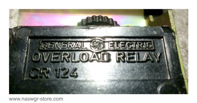 CR124 ~ GE CR124 Overload Relay