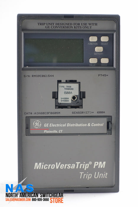 GE MicroVersaTrip - AIK60C3F0605M