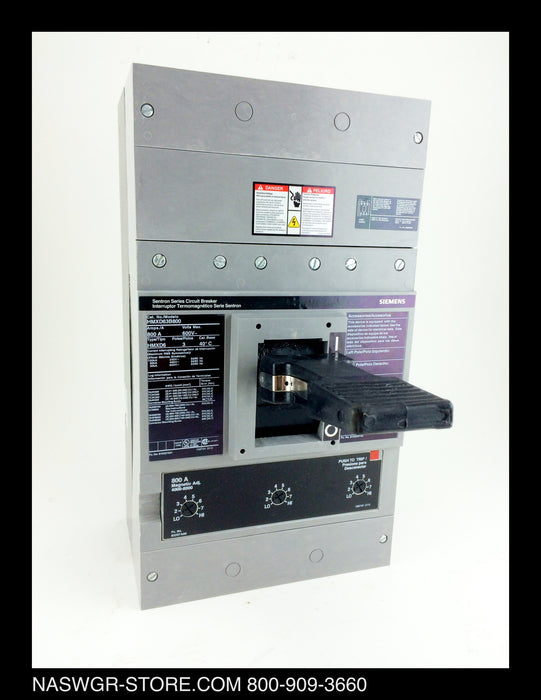 HMXD63B800 ~ Siemens HMXD63B800 Circuit Breaker ~ 800 A ~ Unused Surplus
