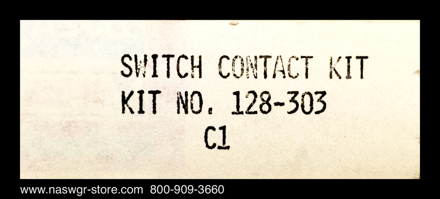 128-203 ~ Asco 128-303 Switch Contact Kit ~ Unused Surplus