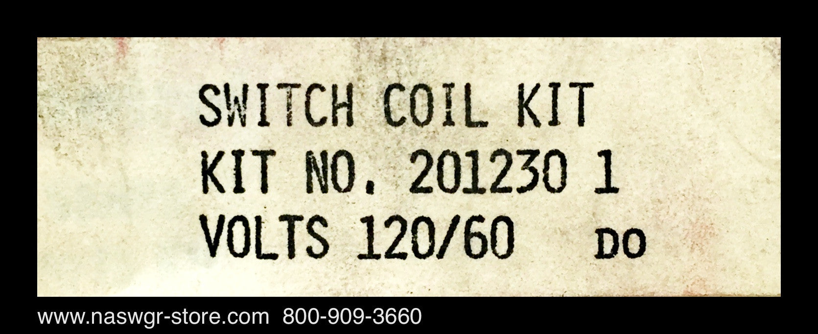 2012301 ~ Asco 2012301 Switch Coil Kit ~ Unused Surplus