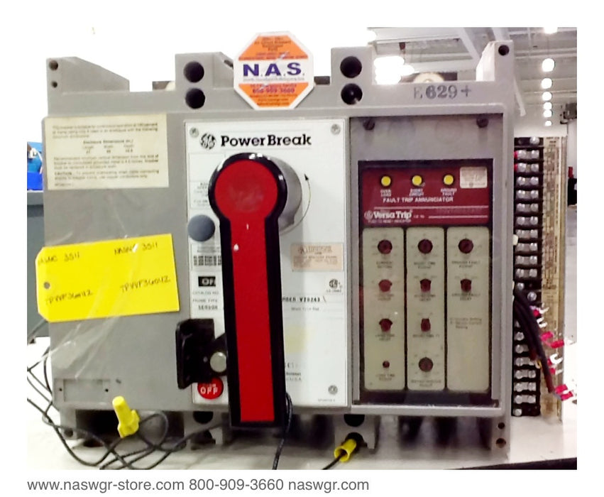 TPVVF3604Z ~ GE TPVVF3604Z Circuit Breaker PowerBreak 400 amp ~ TP9VT20SLGA3Z