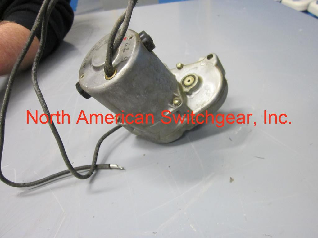 K-Line Circuit Breaker Charging Motor ~ 709799-T01 , 120VAC / 125VDC ~ 115446 709799-T02 ~ 230VAC 250VDC ~ 115447 709799-T03 , 48VDC