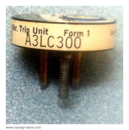 A3LC300 ~ Westinghouse A3LC300 Rating Plug ~ 300 Amps