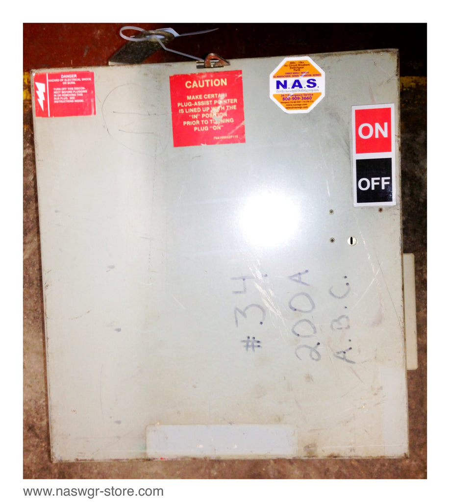 ELECTRO-RAIL 4 Pole Plug-In Jack 20Amp ERS-P421 for G.E. LTG Busway