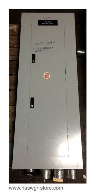 AQF3422MBX , AXB7T6 , GE AQF3422MBX A Series Panelboard , NEMA 1 Enclosure , Box: Ab55B , AF55S , 225 Amps , 208Y/120 Volts , 3 Phase , 4 Wire , PN: AQF3422MBX