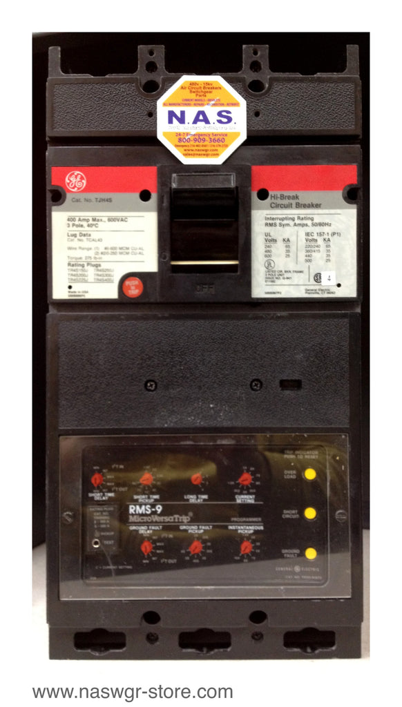 General Electric TJH4S Molded Case Circuit Breaker - 400 amp