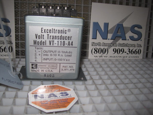 VT-110-A4 ~ Scientific Columbus Exceltronic Volt Transducer PN: VT-110-A4 ~ VT110A4
