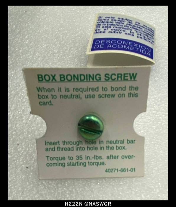 Square D H222N Heavy Duty Safety Switch - 60A/240VAC/N1R