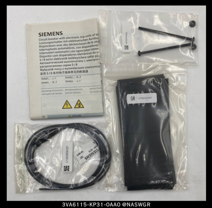 Siemens 3VA6115-5KP31-0AA0 Molded Case Circuit Breaker - 150 Amp - Unused